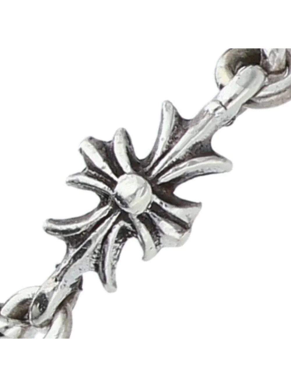 Chrome Hearts Ring Tny CH Pls Tiny Ech Plus Silver